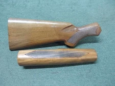 WINCHESTER MODEL 1200 /  TED WILLIAMS 200 12GA. - WALNUT STOCK SET W/ STOCK BOLT