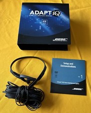 Bose Adapt-iQ AdaptiQ Audio Calibration System w/headphones Setup DVD