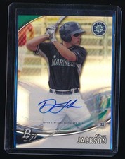 DREW JACKSON 2016 BOWMAN PLATINUM TOP PROSPECTS AUTOGRAPH AUTO SEATTLE MARINERS