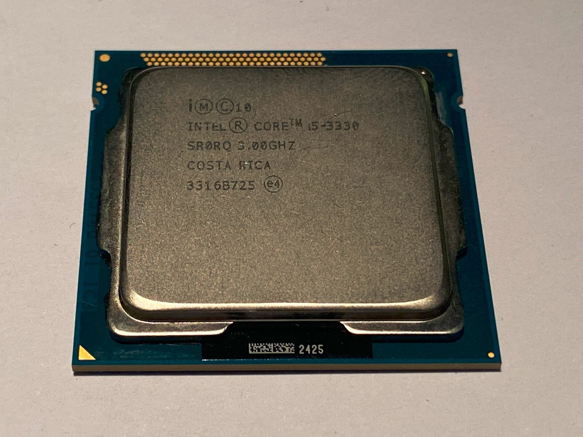 Intel Core i5 3330 Sockel LGA 1155 3,0 GHz SR0RQ Quad Core CPU