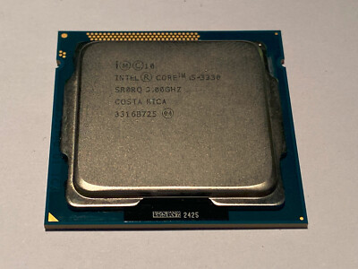 Intel Core i5 3330 Sockel LGA 1155 3,0 GHz SR0RQ Quad Core CPU