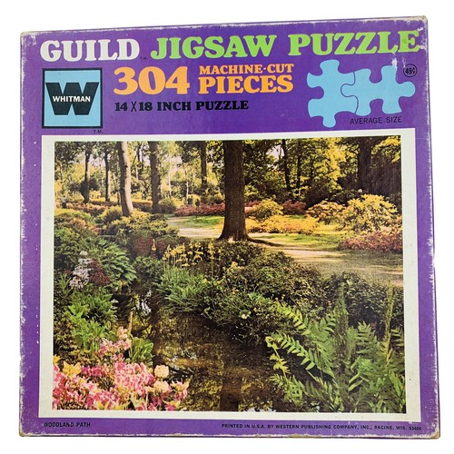 Whitman Guild Jigsaw Puzzle Woodland 