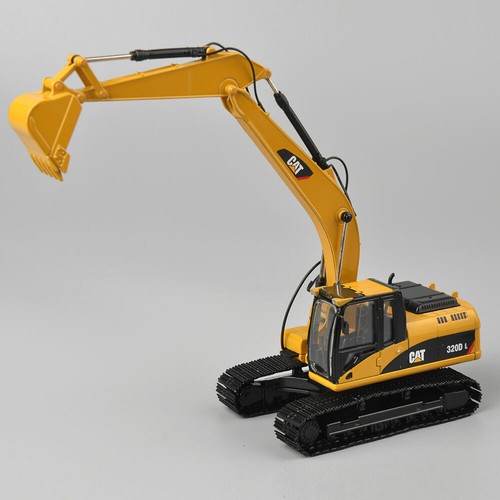 CAT 320D L Diecast Metal Hydraulic Excavator Engineering 1/50 Vehicles Model Toy - Afbeelding 1 van 12