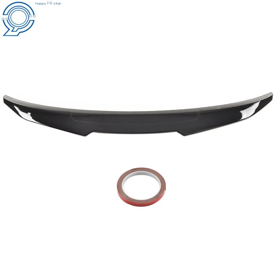 For BMW 4 Series Rear Spoiler Wing F32 428i 430i 435i 440i PSM Style Gloss Black Foto 2 de 4