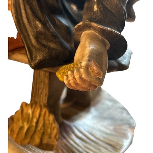 Capodimonte large Taking a rest man figurine Ref 2622 - Picture 4 of 5