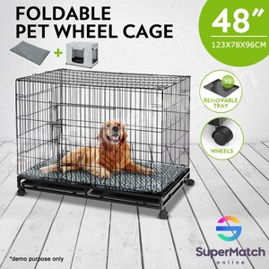 collapsible pet cage