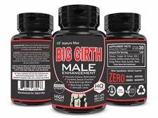 Horny Goat Weed Male Supplement Natural Herbal Energy, Capsules 60 Pills