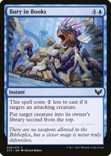 Magic the Gathering (mtg): STX: Bury in Books - Foil