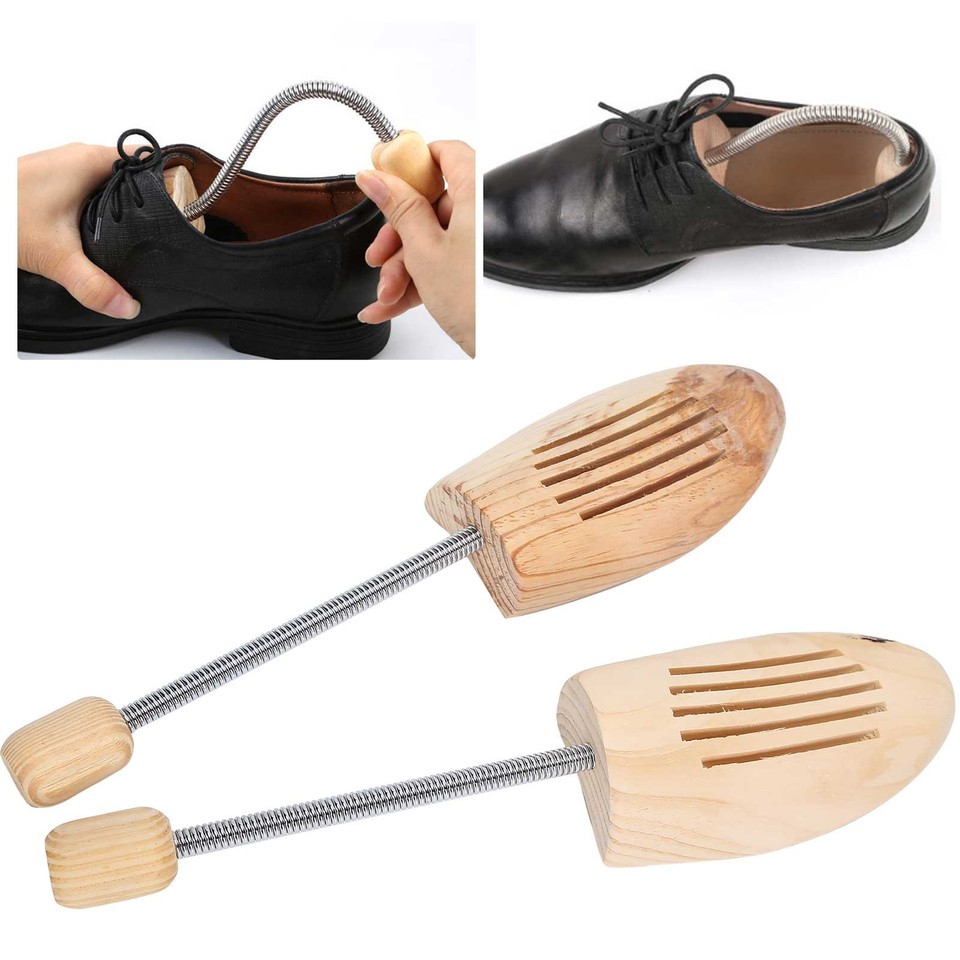 Wooden Spring Shoe Tree Professional Shoe Stretcher Support For Men