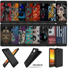 Slim Case for Moto G7 Plus/ Moto G7, Flexible Durable Elegant TPU Cover