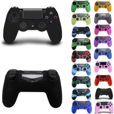 Silicone Rubber Cover Case Skin Protection for Sony Playstation 4 PS4 Controller