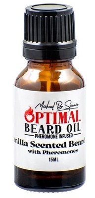 Beard Oil for men. Pheromone Beard Oil for growth. Vanilla scented. Buy 1 get 1