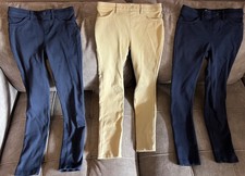 lot of 3 pair size 10 slim fit Childrens Place uniform pants navy/khaki