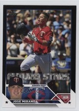 2023 Topps Series 2 Future Stars Black 68/72 Jose Miranda José Miranda #505 1rm6