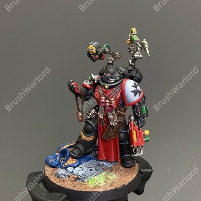 Warhammer 40K Black Templars Primaris Apothecary Painted Space Marines Presale