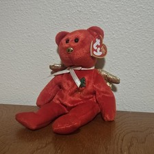 2003 TY Beanie Baby Gift the Red Angel Bear Plush Doll Collectible Toy