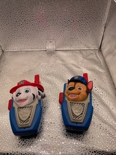 Paw Patrol Walkie Talkies Marshall Chase Static Free Extended Range Tested Works