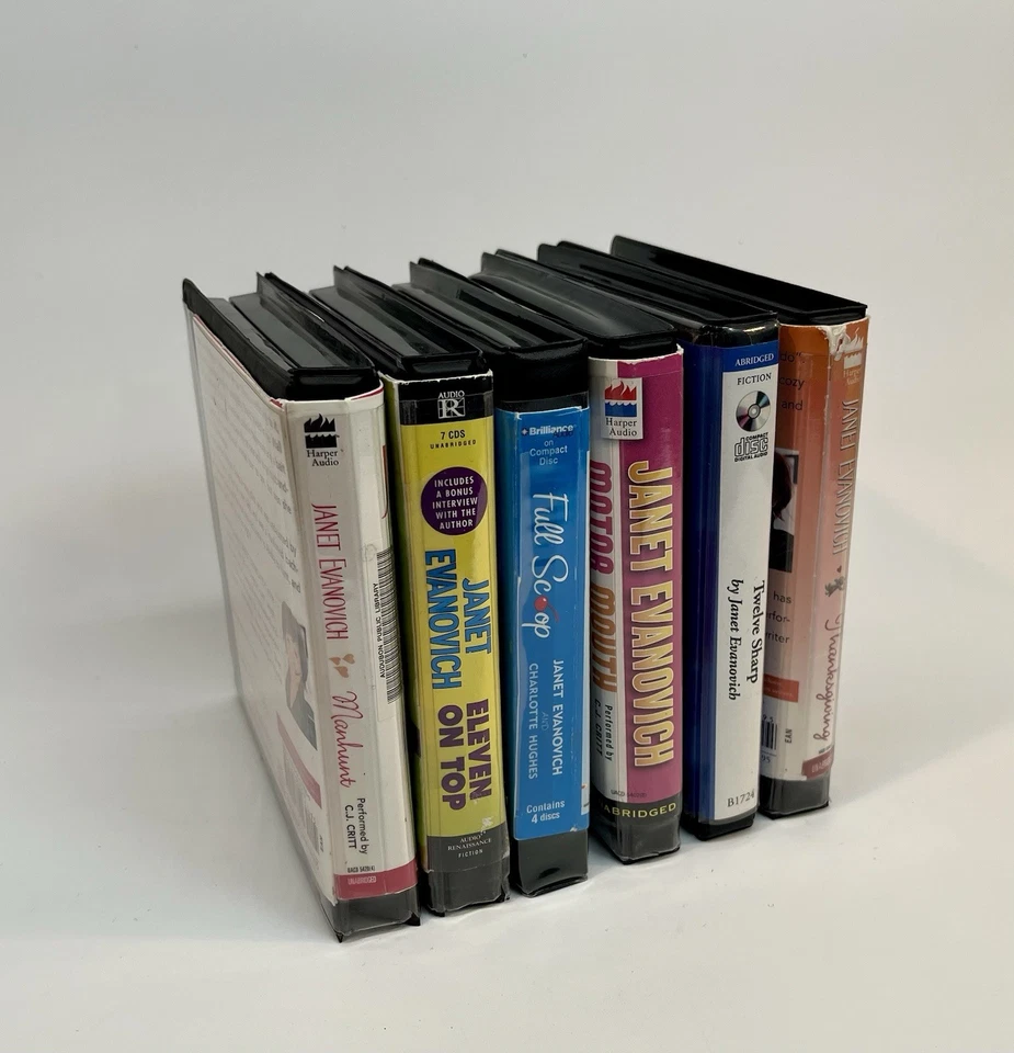 Lot of 6 Janet Evanovich Audio CD Books Foto 3 de 3
