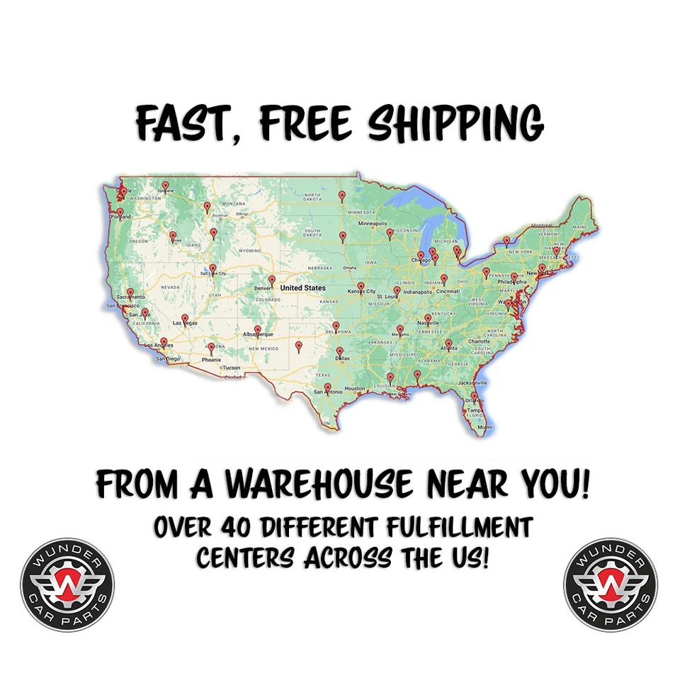 Fab Fours CS15-D3551-1 Vengeance Front Sensor Bumper Matte Black - Imagem 4 de 4