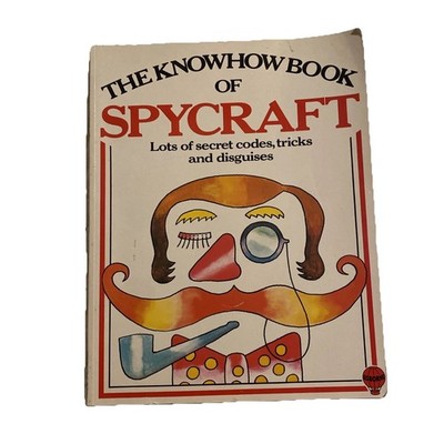 Vintage 1975 The Know-how Book of Spycraft Kids Activity Good clean Condition  