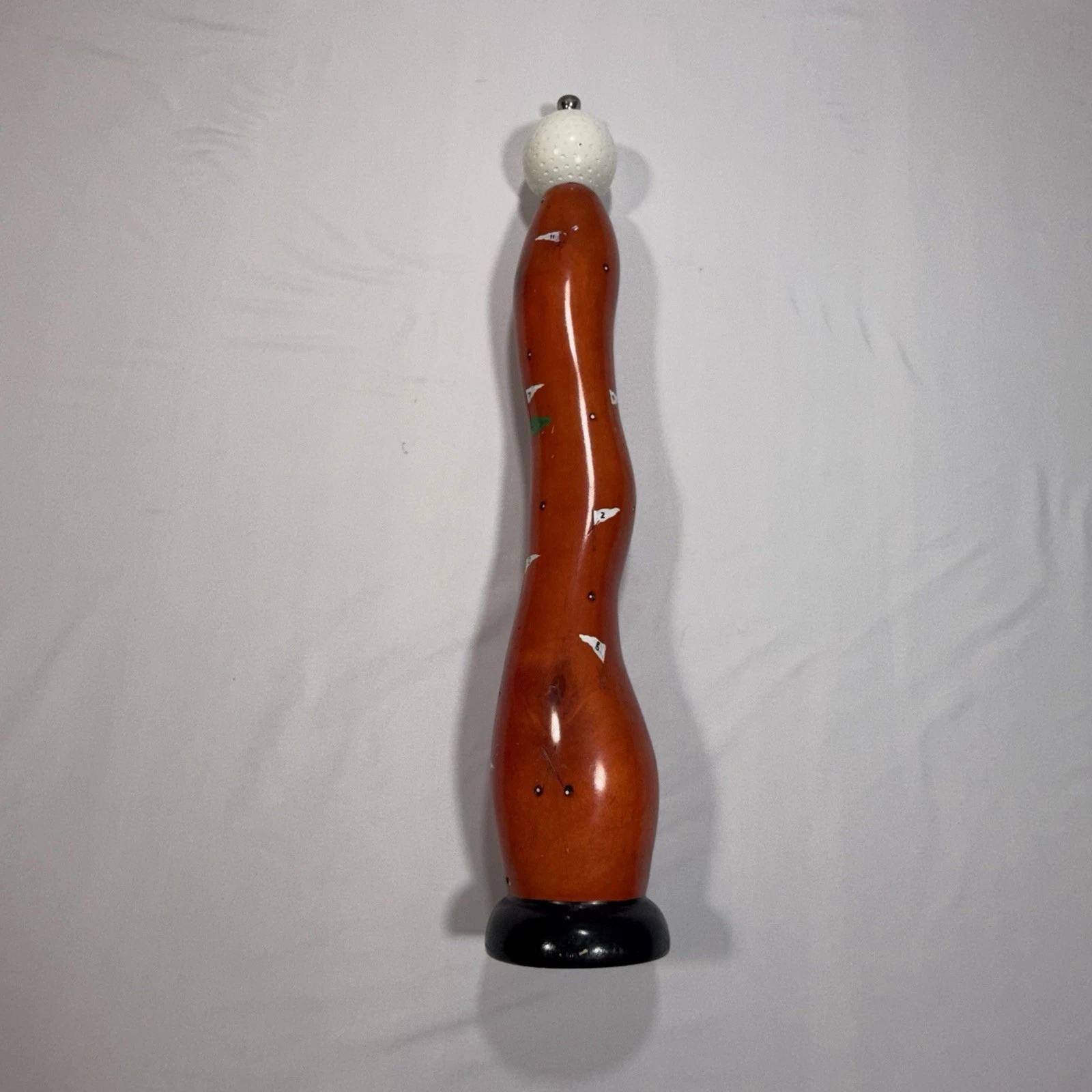 Rob Wilhelm William Bounds PepArt 18.5” Golf Theme Pepper Mill Grinder Vintage