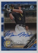 2019 Bowman Chrome Prospect Blue Refractor 41/150 Mason Martin #CPA-MMA Auto 3y4