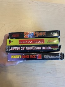 Kung Fu Heroes Joust  Mighty BombJack Jeapordy Nes Nintendo