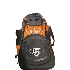 Louisville Slugger Bat/Ball Backpack Black Orange Baseball/Softball