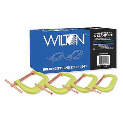 Wilton 11114 C-Clamp Set, 8'', Steel