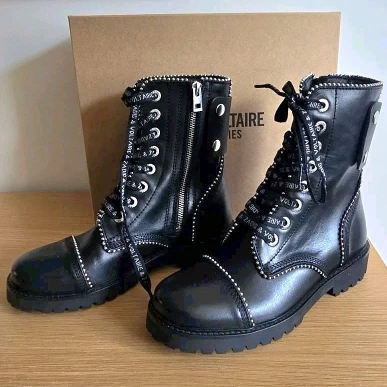 Zadig Voltaire Women Boots US size 7, Euro Size 37 w/Box & Dust Bag - Image 2 of 4