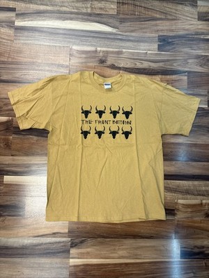 The Front Bottoms Bull NJ T-Shirt Old Gold Gildan Size XL