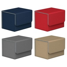 Trading Card Deck Box Organizer Storage Holder Container Album W/ Magnet Closure
