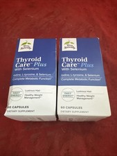 (2) Terry Naturally Thyroid Care Plus - Supplement to Aid Thyroid - Dietary Supp