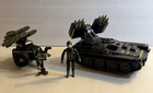 ACTION FORCE GI JOE 1982-83 NIGHT FORCE  SAS WOLVERINE DRIVER & MOBILE MISSILE