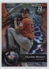 2023 Bowman Platinum Ice Pattern Foil Hunter Brown #16 0qn