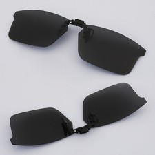 Polarized Clip-On Sunglasses Flip Up Anti-Glare for Oakley Plank 2.0 OX8081 53mm
