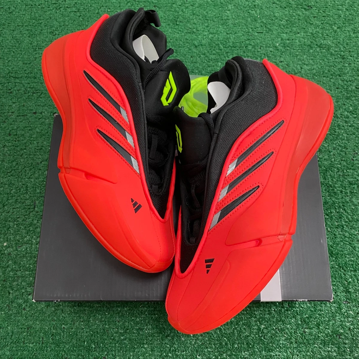 シューズ(男性用)  DAME9 Solar Red Adidas Dame 9 Solar Red for sale | eBay