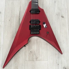 ESP LTD Arrow-1000 Guitar, Fishman Fluence Modern Pickups, Candy Apple Red Satin