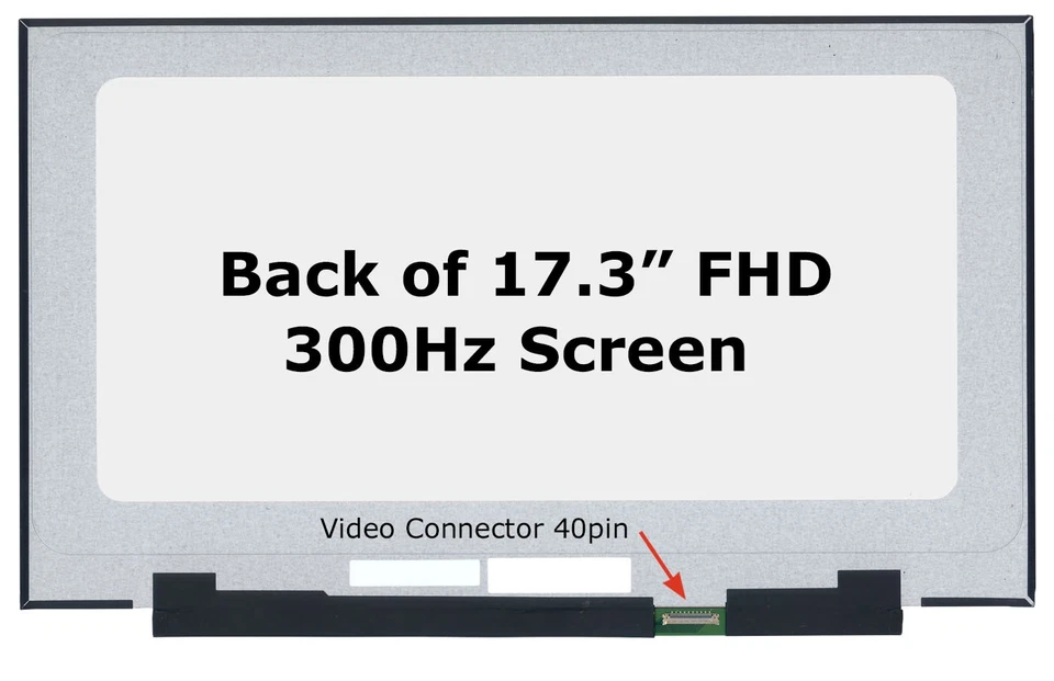 Clevo X170KM-G X170SM-G 300Hz FHD IPS LCD Screen + Tools SCREENARAMA *FAST - Image 2 of 4