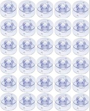 30Pack Plastic Sewing Machine Bobbins for Brother hot new