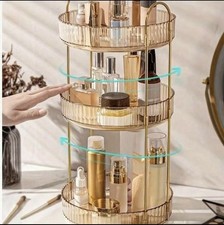 360 Rotating Makeup Organizer And Storage For Vanity Countertop