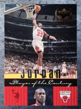 1999 UPPER DECK CENTURY LEGENDS PLAYER OF THE CENTURY #83 MICHAEL JORDAN BULLS
