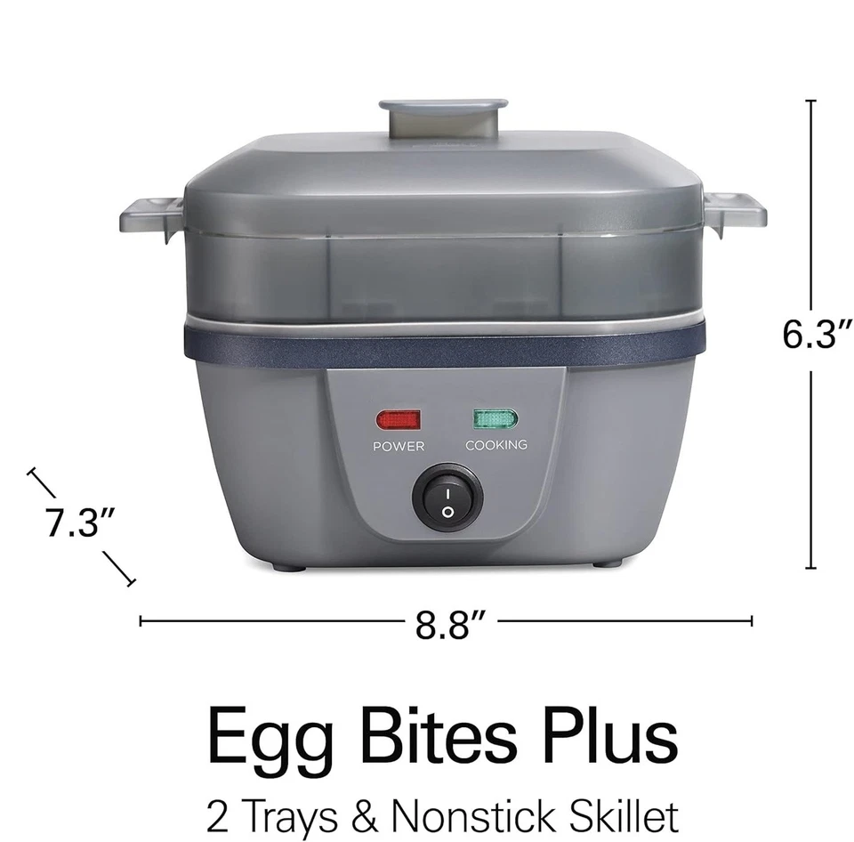 Sartén antiadherente de 5,25" para tortillas, revueltos y freír, gris, NUEVO US Foto 3 de 4