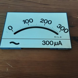 Phywe 0 300µA DC Messeinsatz für Demo Multimeter Voltmeter Strommesser