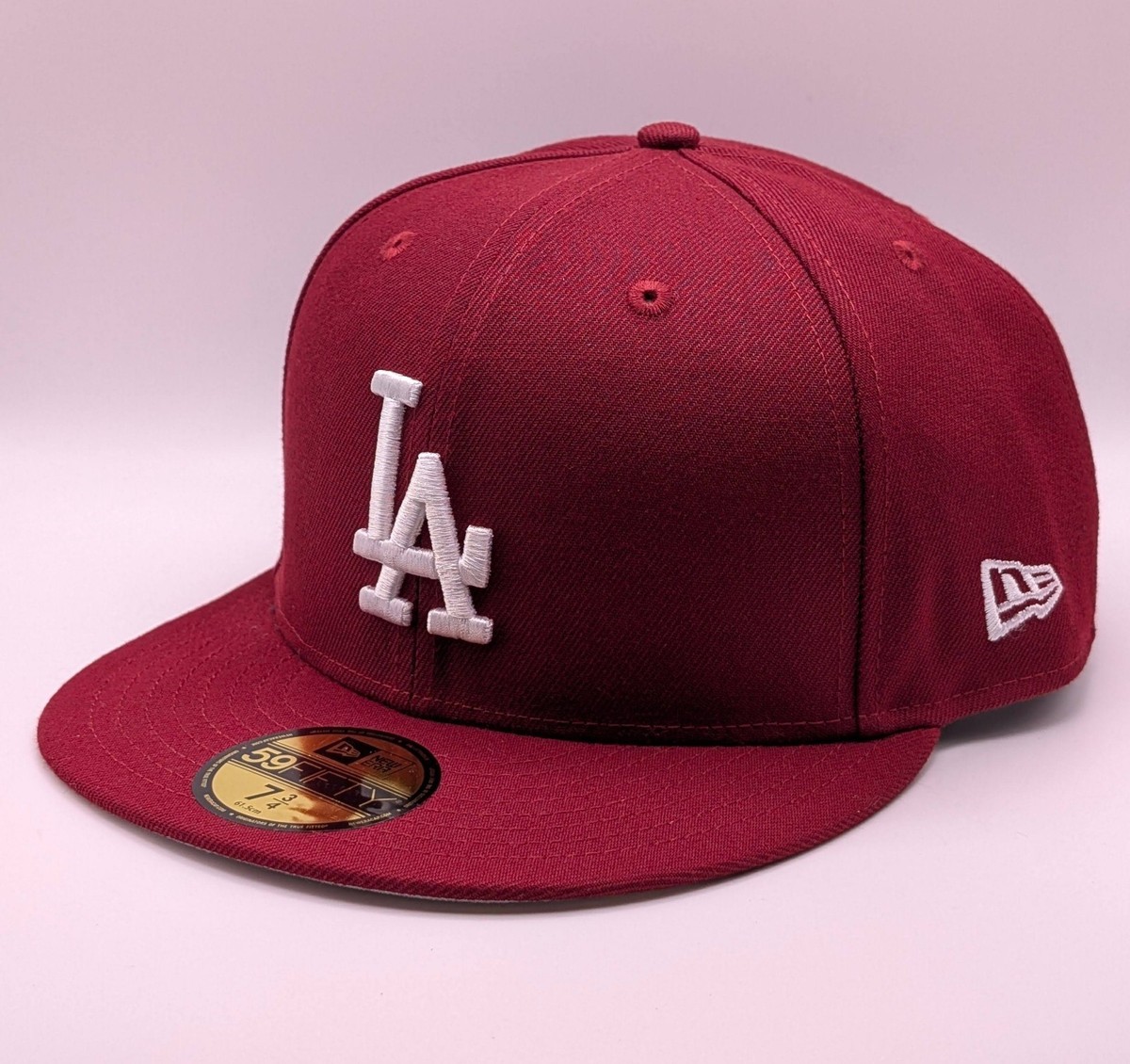 New Era 59FIFTY Los Angeles Dodgers LA Cardinal Red Maroon