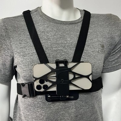 Chest Mount Harness Strap Phone Holder Action Camera POV for Mobile Phone GoPro