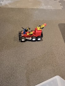 LEGO CITY: Lot of Vintage Firemen + Truck + Police Officer 