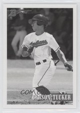 2021 Bowman Heritage Prospects Black & White Carson Tucker #238 0m4q