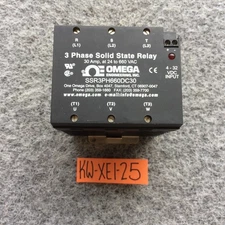 NEW TAKEOUT Omega Engineering 3 Phase Solid State Relay ssr3ph660dc30 30A 660VAC