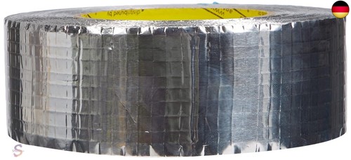 Aluminium Klebeband netzverstärkt 48mm x 50m von Lüftungs- und Klimaanlagen - Bild 4 von 4